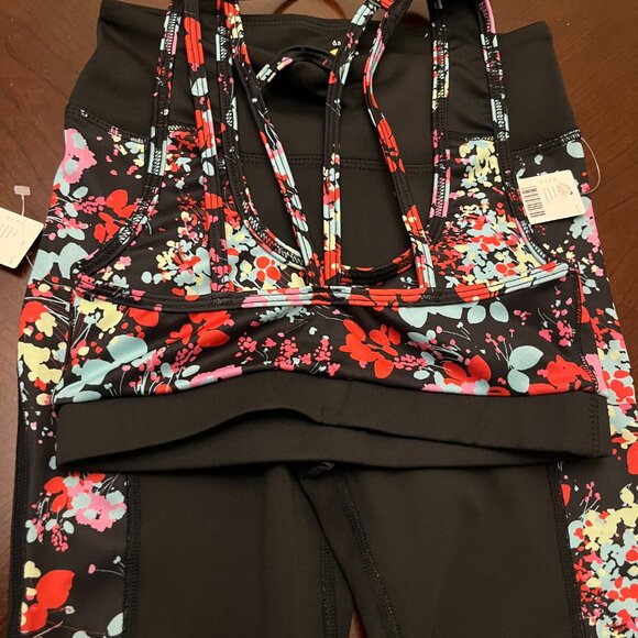 Daily Practice by Anthropologie Sofia Sports Bra & Leggings Set Size XS - Picture 5 of 6